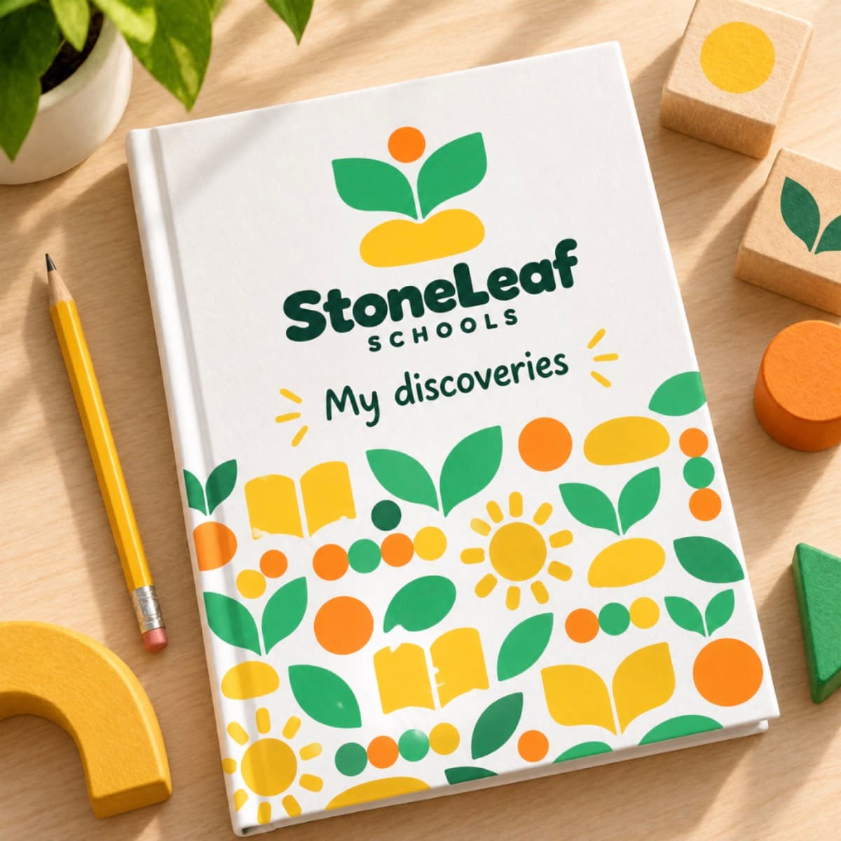 A StoneLeaf discoveries notebook